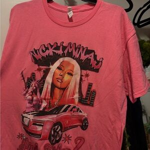 Nicki Minaj gag city tour limited tee